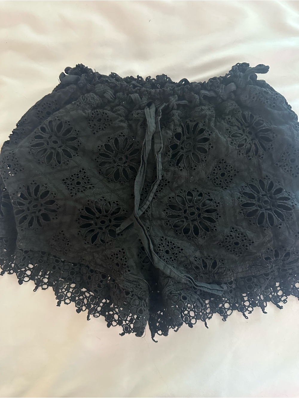 Temptation Positano Black Floral Shorts